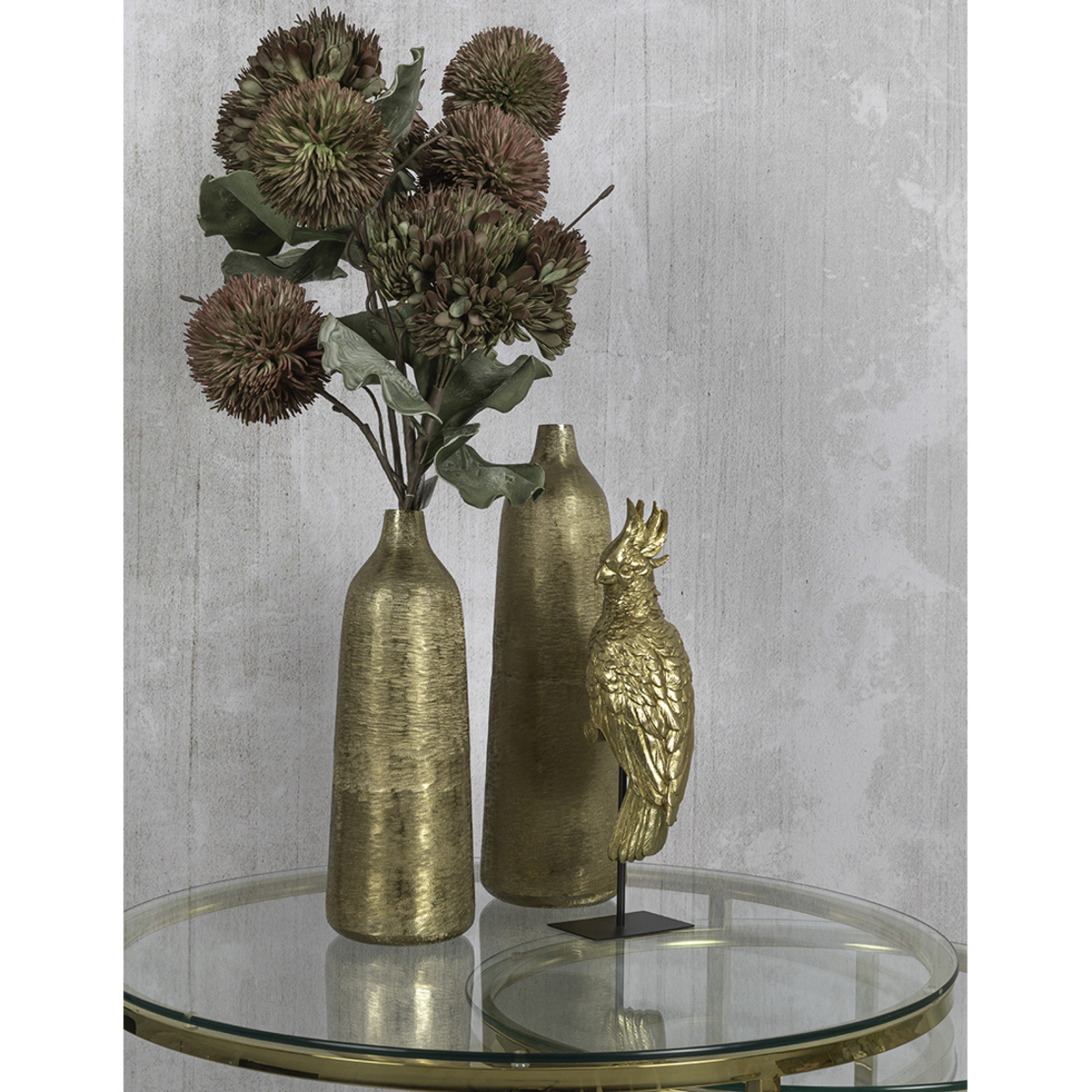 MIELE 2 ARTIFICIAL FLOWER EVA FOAM PINK BEIGE H87c