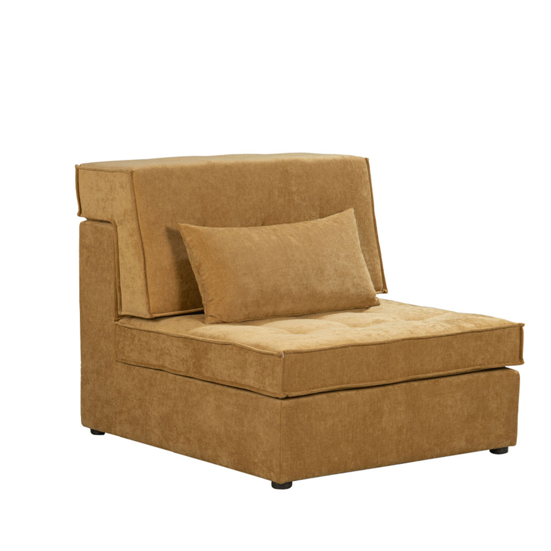 MEXICO ARMCHAIR EASY CLEAN FABRIC MUSTARD E1 EU