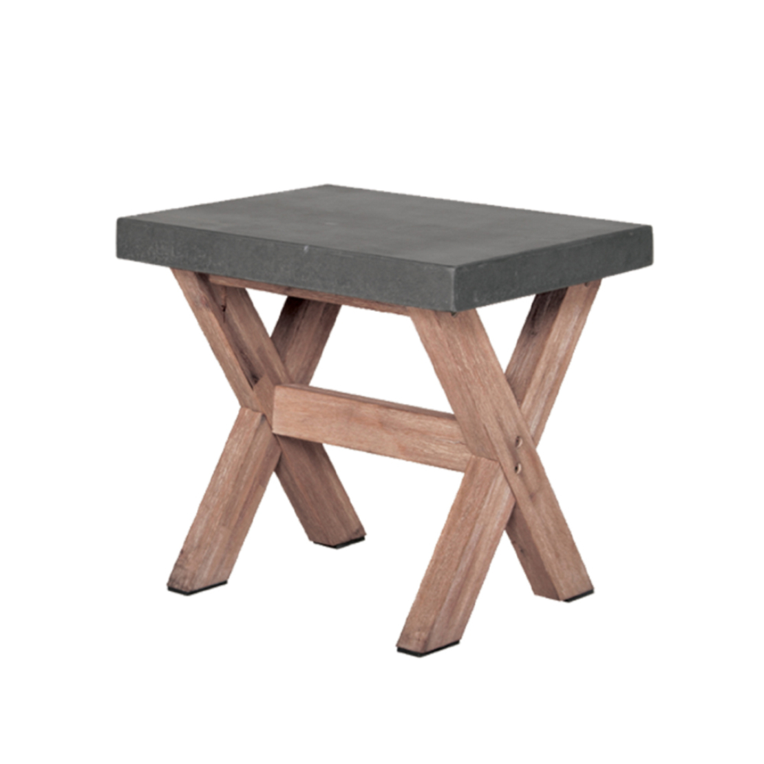 CAMIRO STOOL FIBER CEMENT CEMENT NATURAL 50x40xH45cm VN