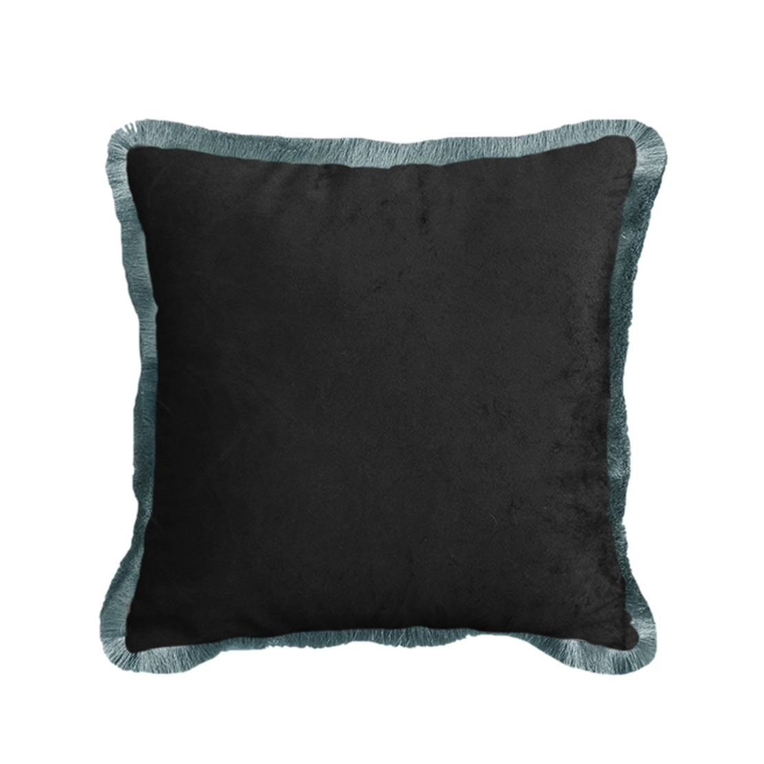 JASON DECOR CUSHION VELVET MULTICOLOR BLACK 45x45c