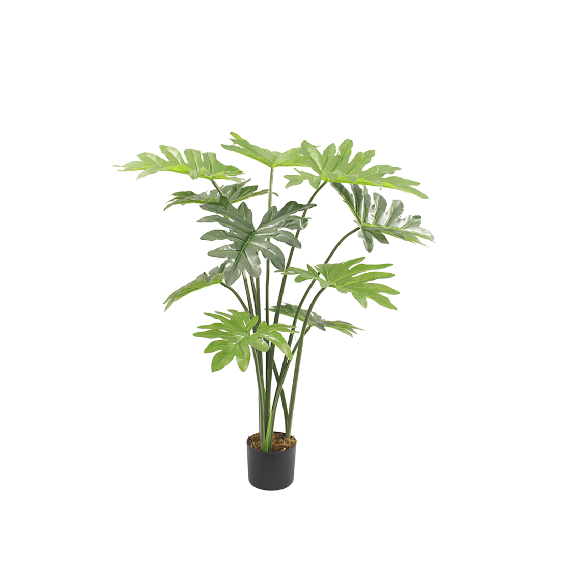 PHILODENDRON ARTIFICIAL PLANT IN POT PEVA GREEN H1