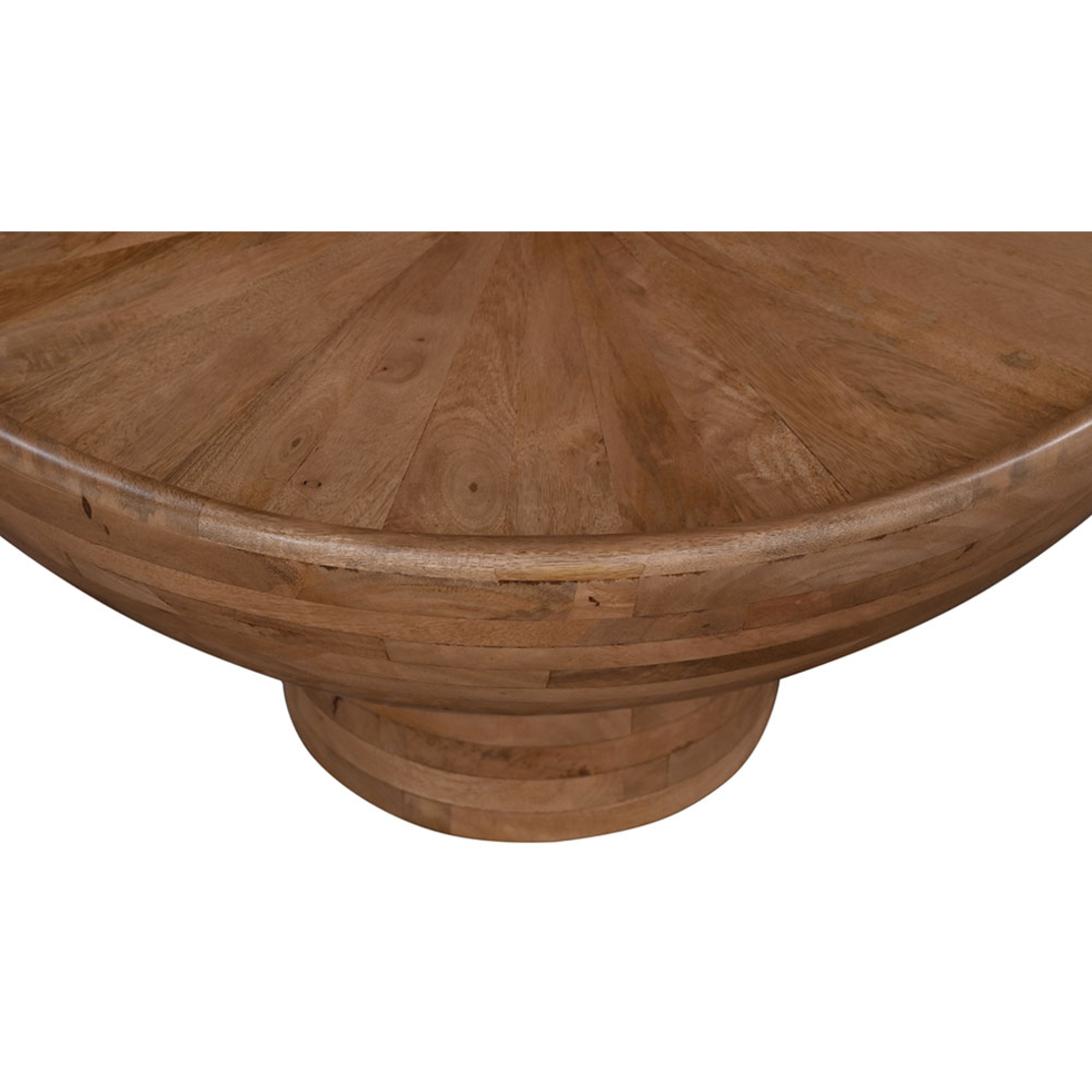 MOSI COFFEE TABLE WOOD MANGO NATURAL 80x80xH40cm IN