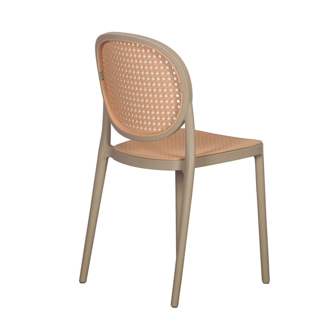 RATTI CHAIR PP LATTE NATURAL PRC