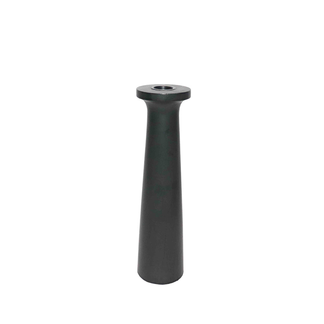 MINIMAL CANDLE HOLDER WOOD BLACK D6,5xH25,5cm IN