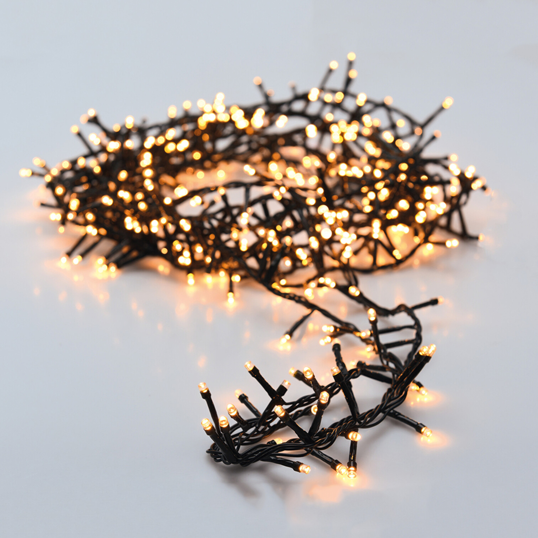 XMAS GLOW LIGHT 720 LED WARM LIGHT ΧΑΛΚΟΣ PVC 900c