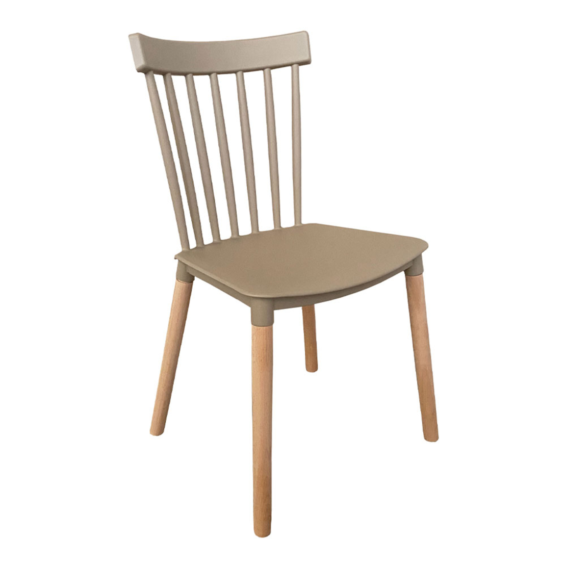 AMERICA CHAIR PP LATTE WOOD NATURAL E1 PRC