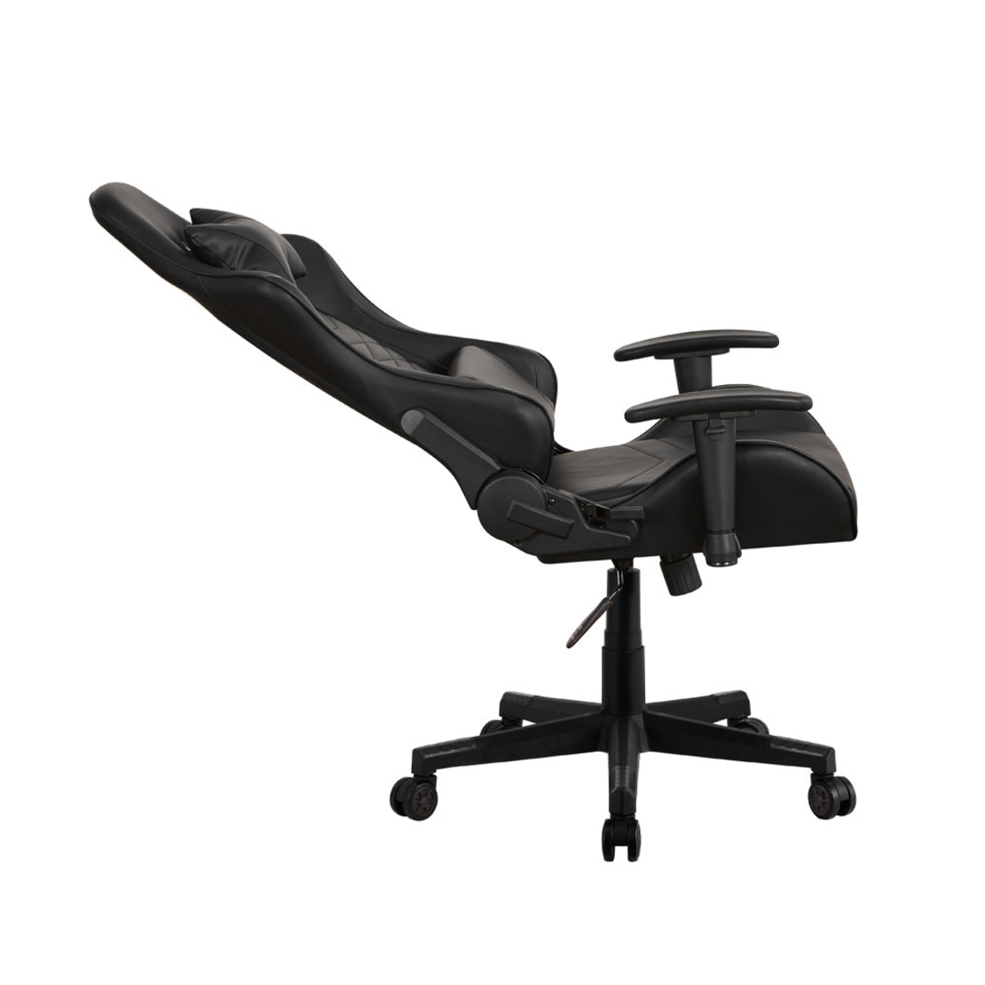 FERRARO CHAIR DESK FABRIC BLACK 64x60xH135cm MY