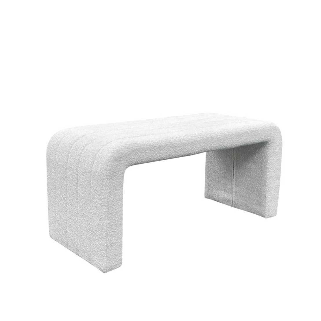 GATE STOOL FABRIC WHITE E1 PRC