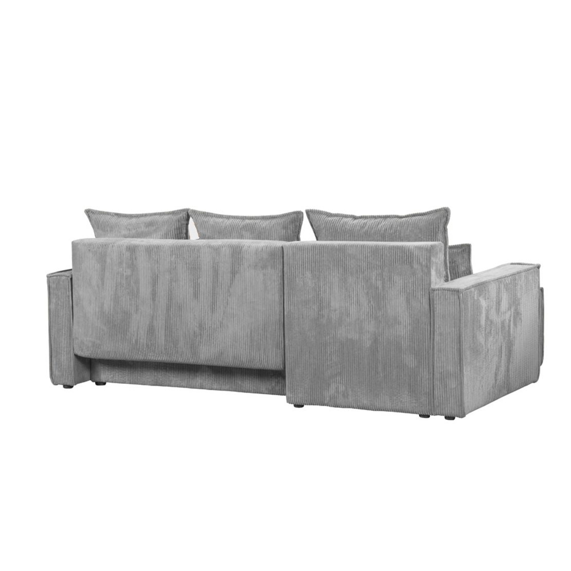 SAY SOFA BED REVERSABLE EASY CLEAN FABRIC GREY LIGHT E1 EU