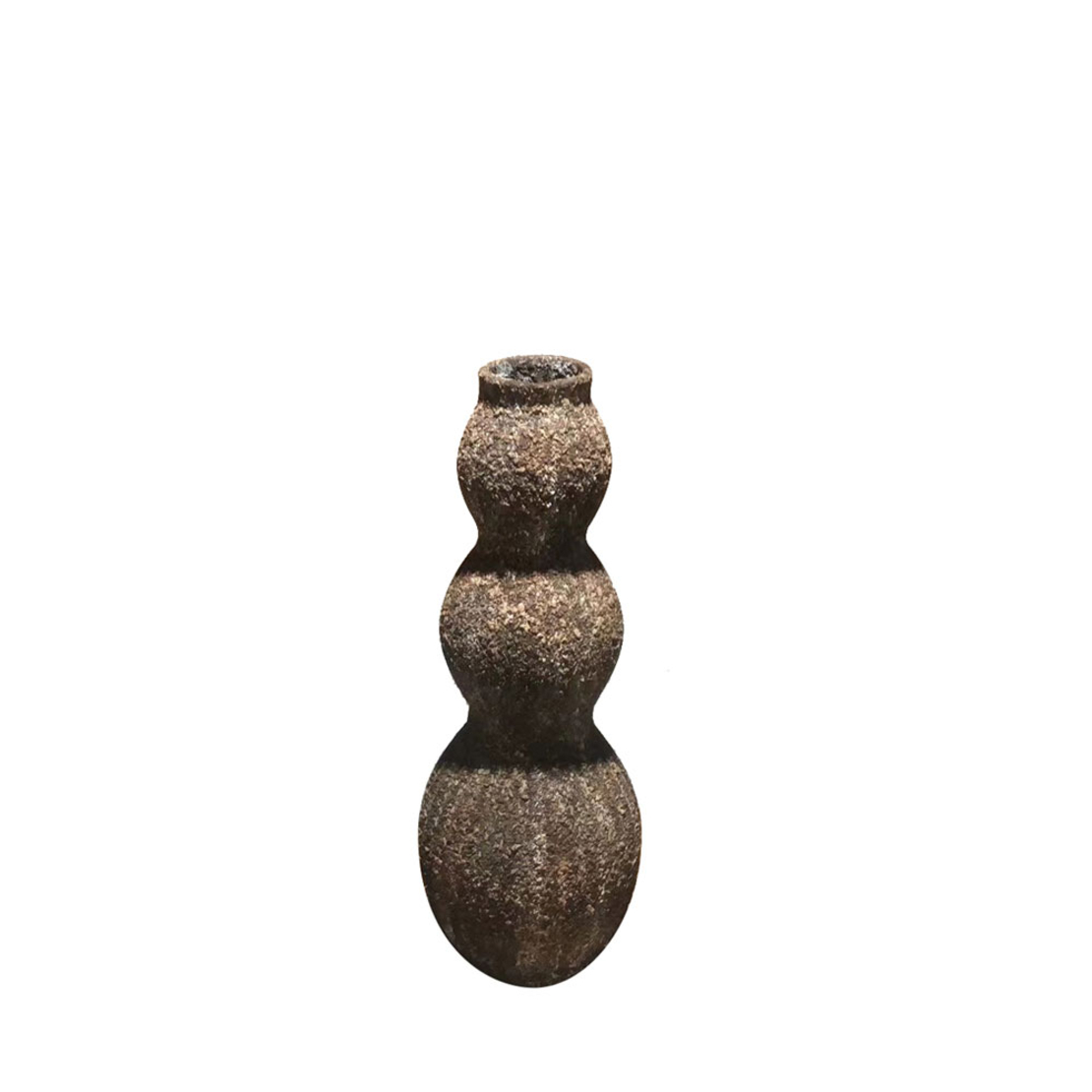 FOLEGANDROS PLANTER FLOOR BEIGE BROWN 32x32xH93cm