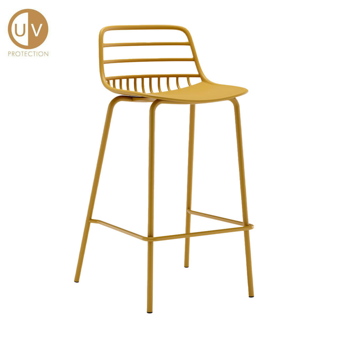 CANDY STOOL PP YELLOW PRC