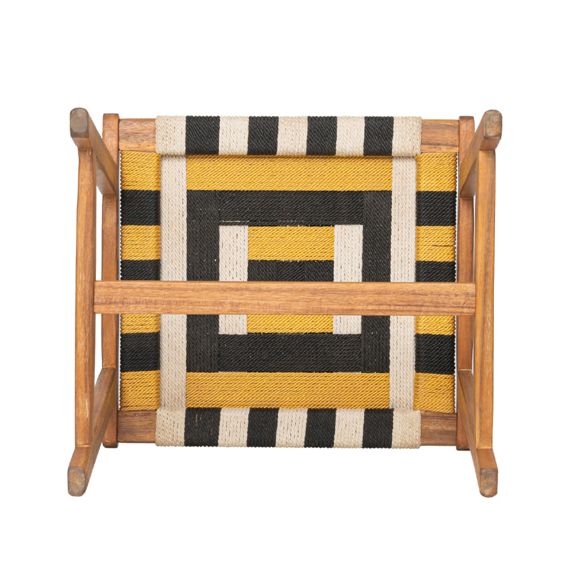 VERANO STOOL ROPE MULTICOLOR NATURAL 45x40xH40cm VN