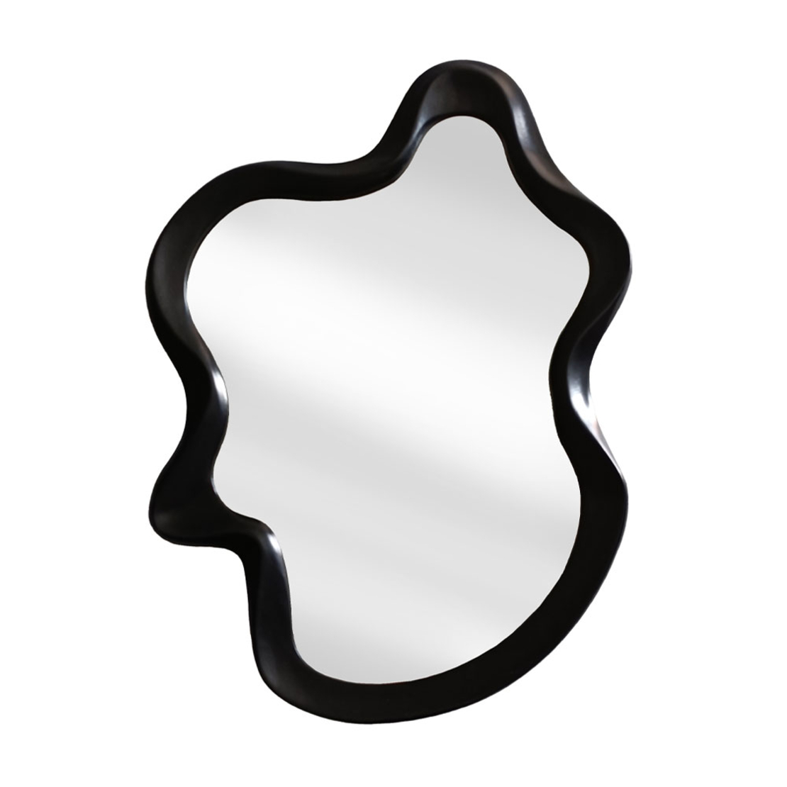 CORDELLA MIRROR WOOD BLACK 60x73cm PRC
