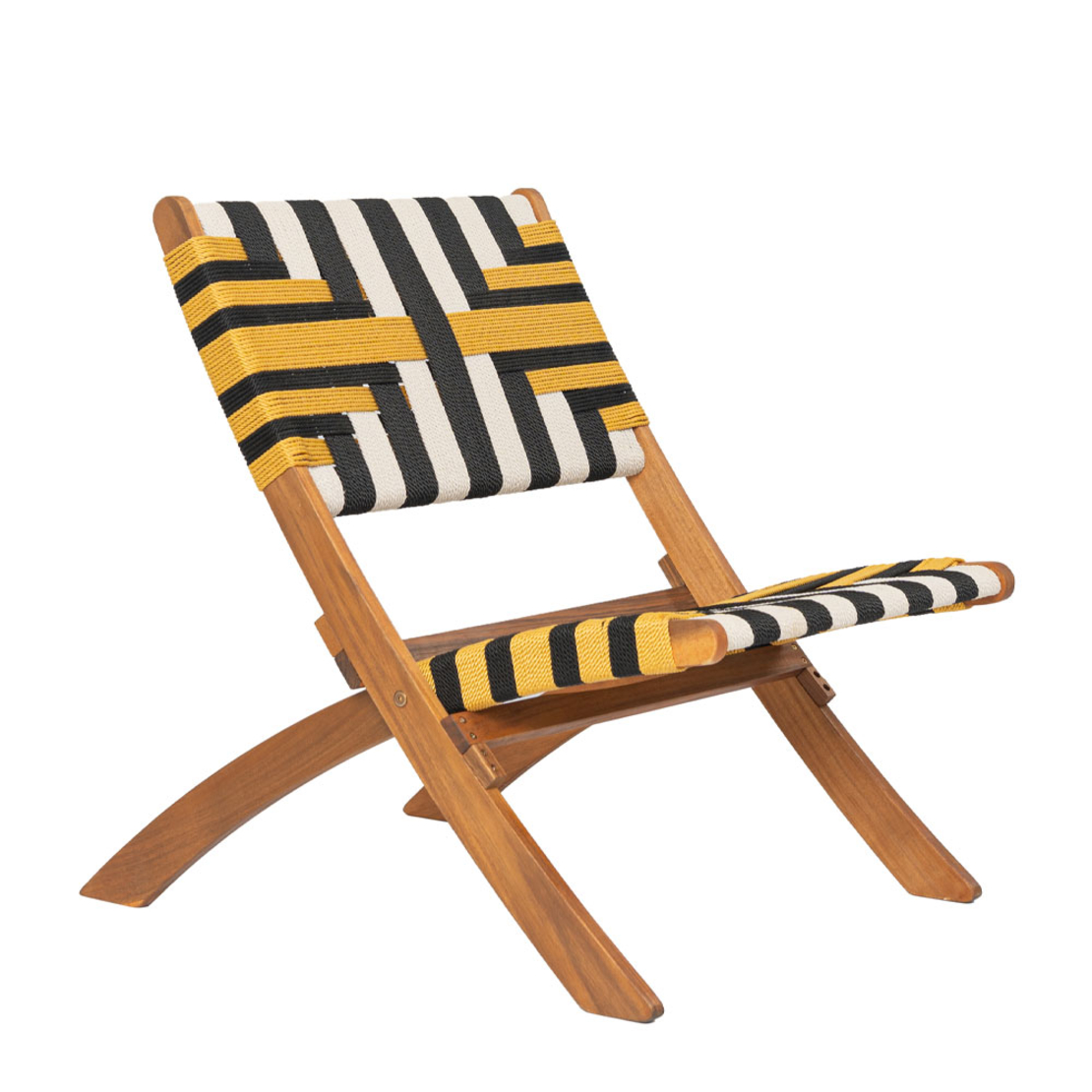 VERANO CHAIR FOLDING ROPE MULTICOLOR NATURAL 78x60xH72,5cm VN