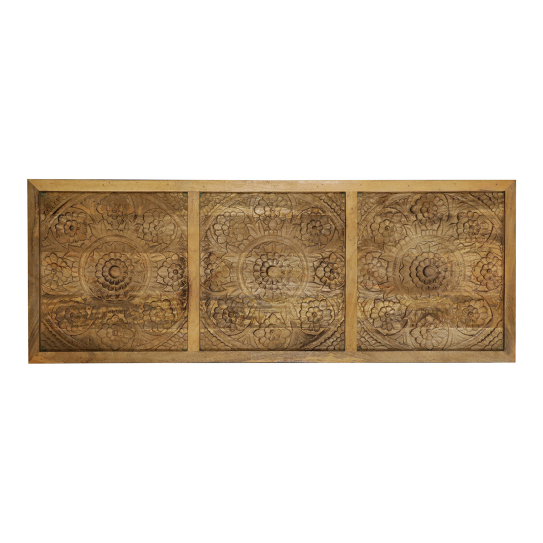 BALI HEADBOARD WOOD MANGO NATURAL IN