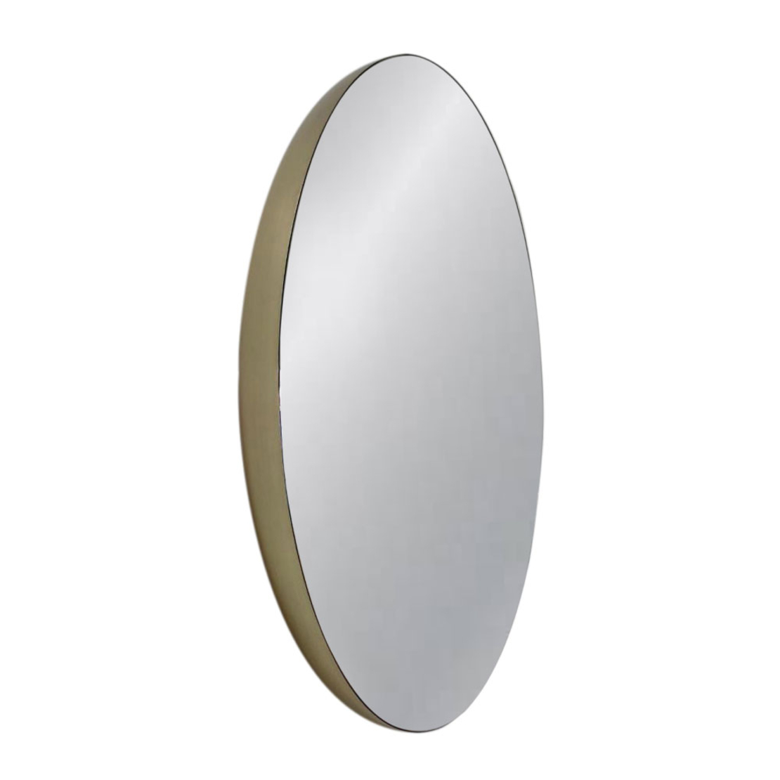 CLARO MIRROR METAL BRASS ANTIQUE 76x76x8cm E1 IN