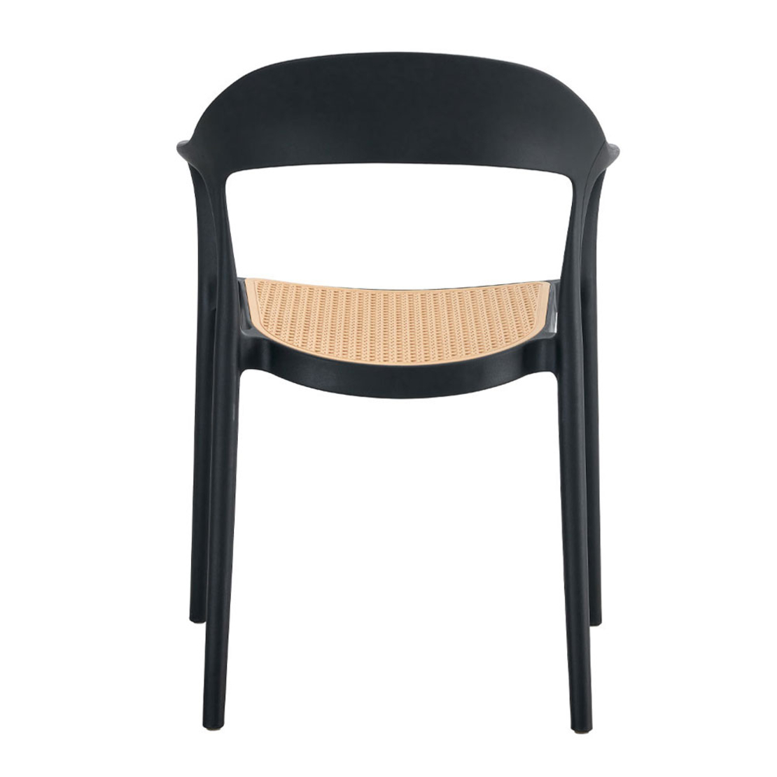 BISTROT CHAIR PP BLACK NATURAL PRC