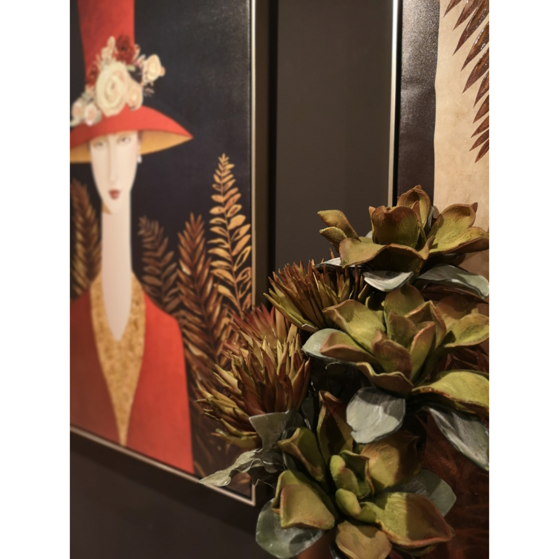 MIELE 5 ARTIFICIAL FLOWER EVA FOAM HONEY GREEN H11