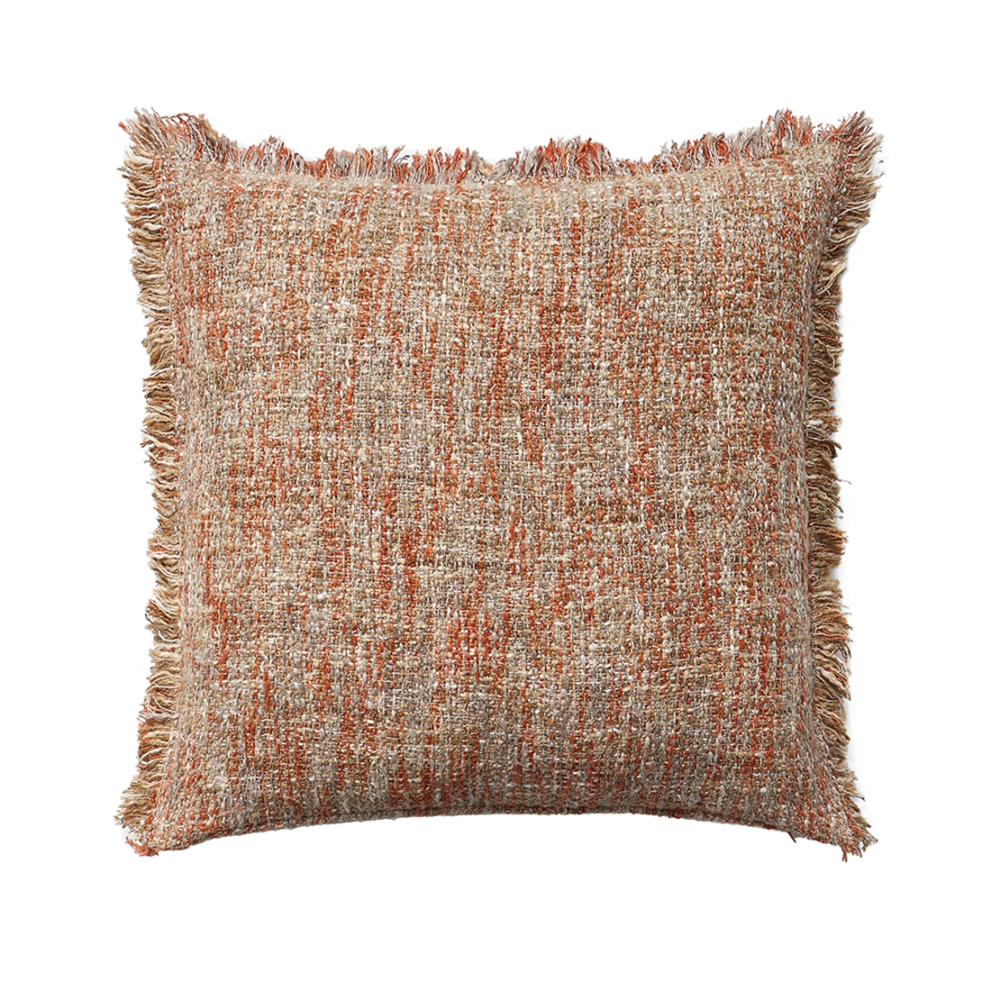 TIMBER TAN A DECOR CUSHION COTTON VISCOSE TERRACOT