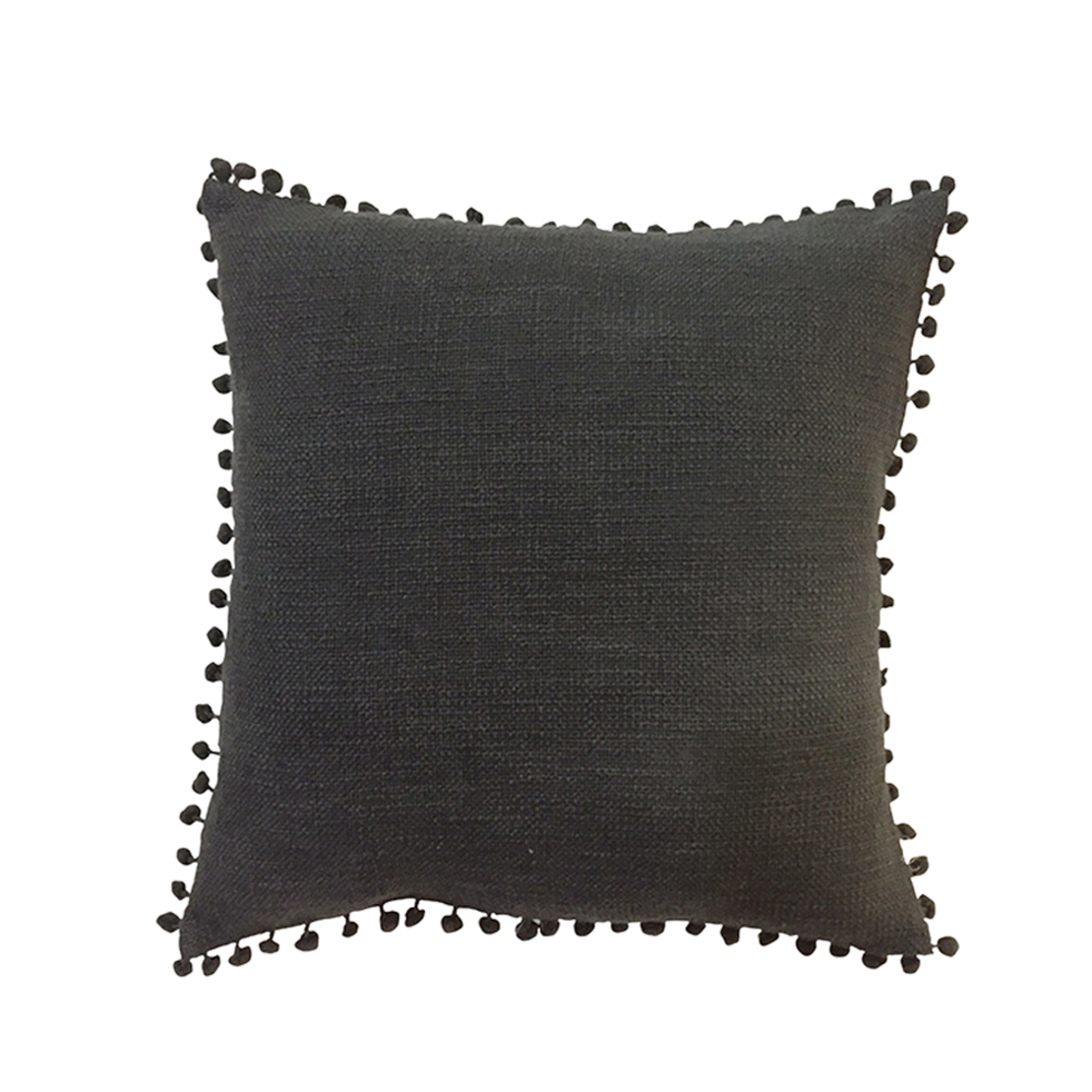 BON BON DECOR CUSHION FABRIC GREY 45x45 IN