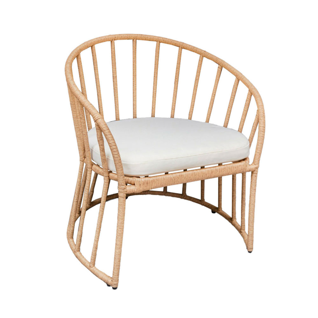 LEON ARMCHAIR RATTAN NATURAL 72x63xH76,5cm PRC