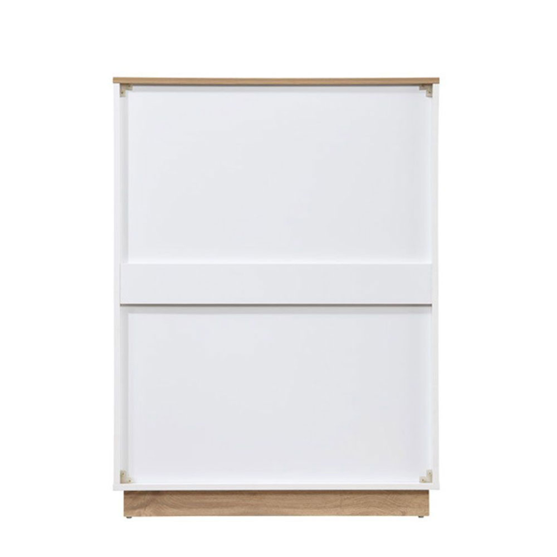 CASA PEDESTAL 4DRAWERS CHIPBOARD WITH MELAMINE CARTA WHITE CHIPBOARD WITH MELAMINE CARTA NATURAL E1