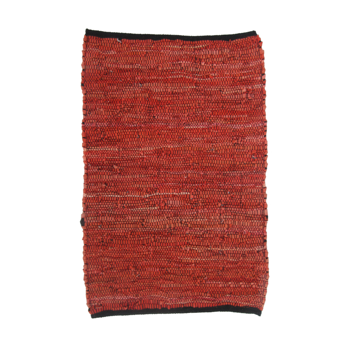 MAROCCO CARPET LEATHER ORANGE 60x90cm IN