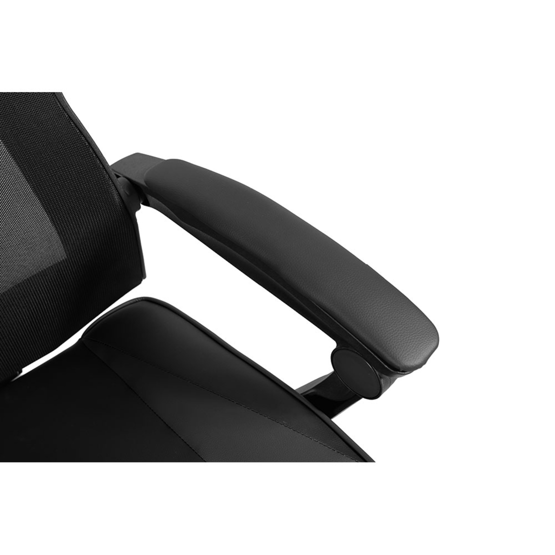 FUSION GAMING CHAIR DESK FABRIC BLACK NYLON PP 50x74xH137cm PRC