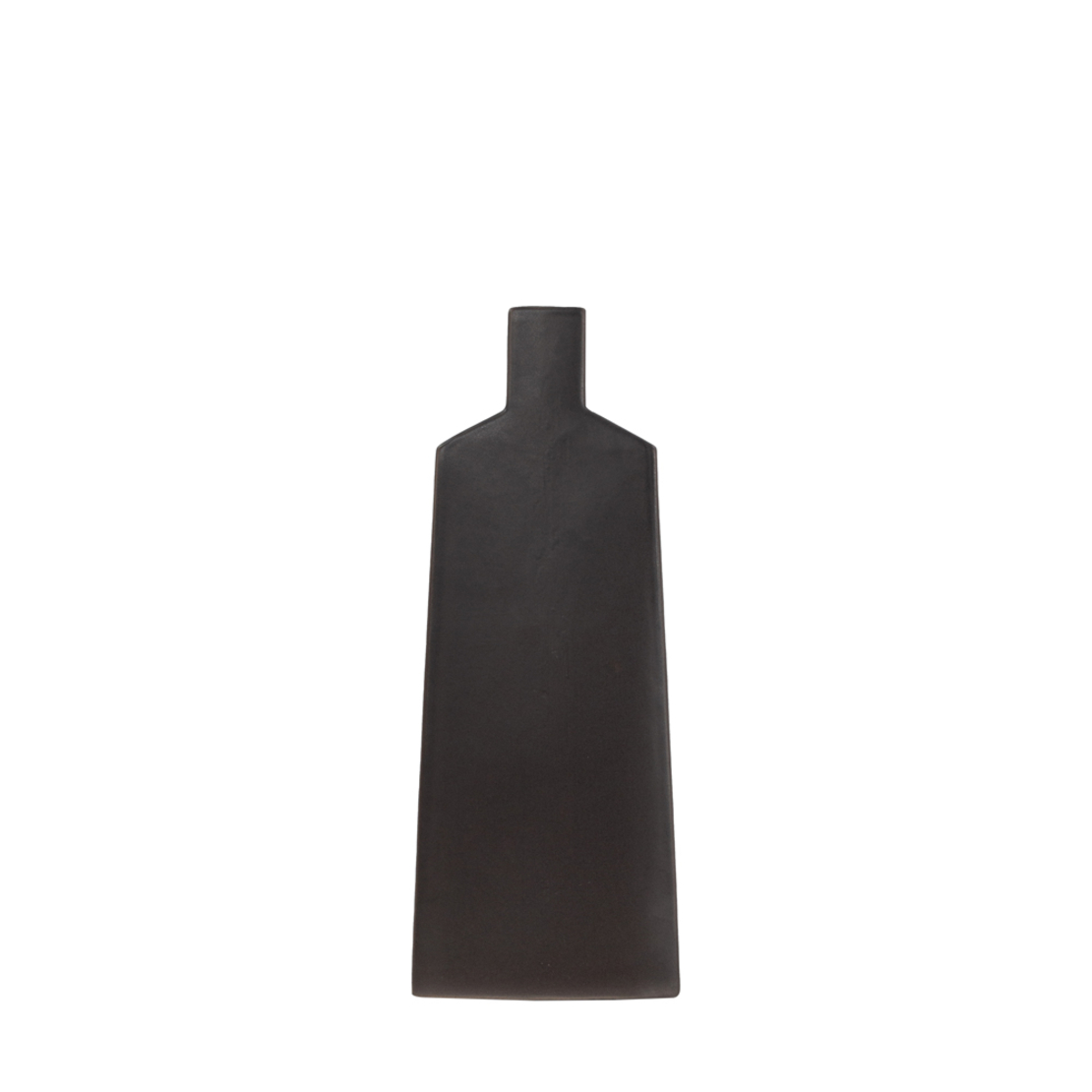 LUI VASE CERAMIC ANTRACITE MATTE 10,5x4xH32,5cm PR