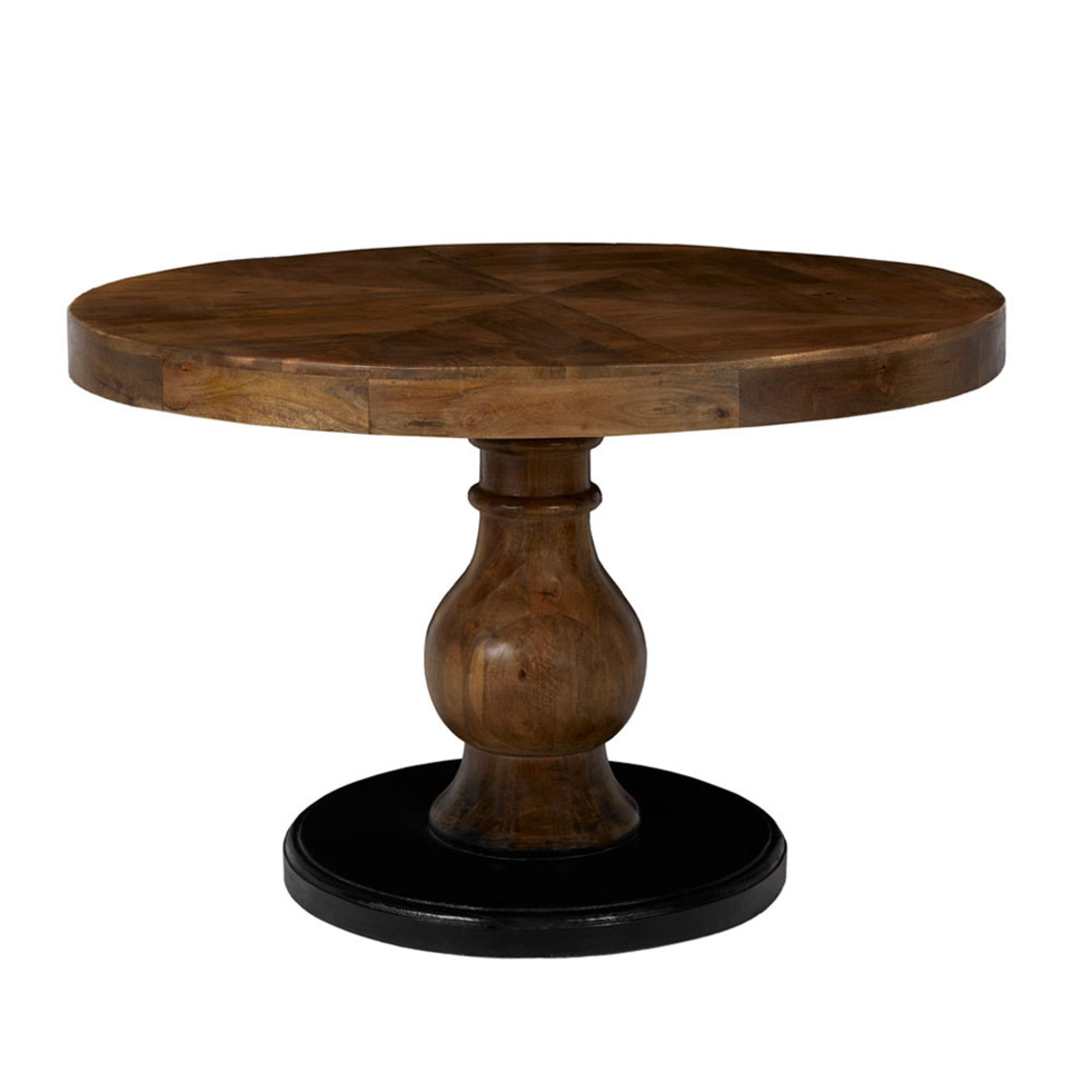 MAGNOLIA TABLE WOOD MANGO NATURAL BLACK IN