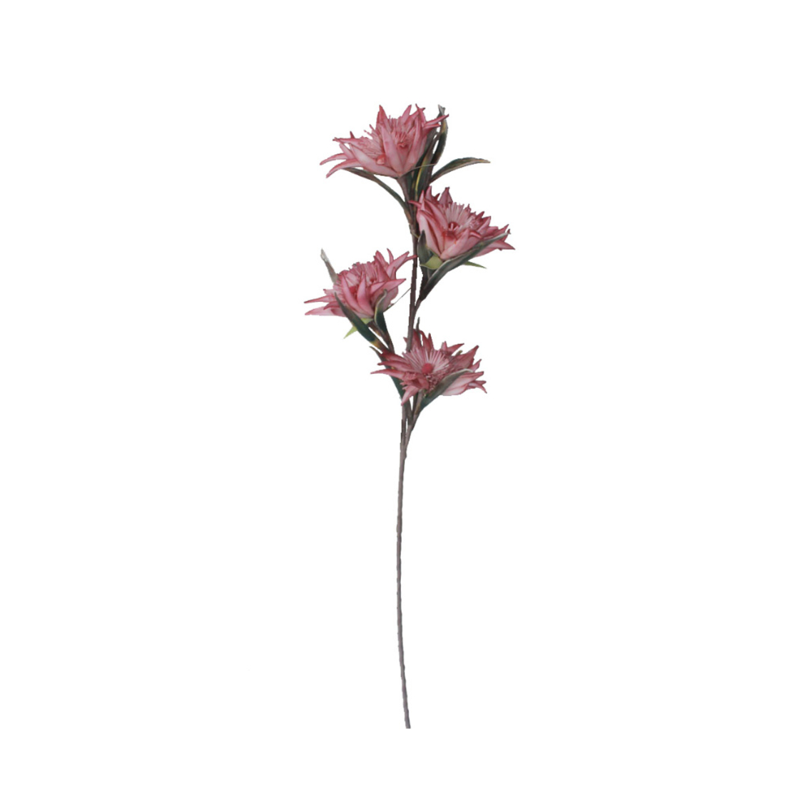 ROZE 4 ARTIFICIAL FLOWER EVA FOAM PINK H80cm PRC