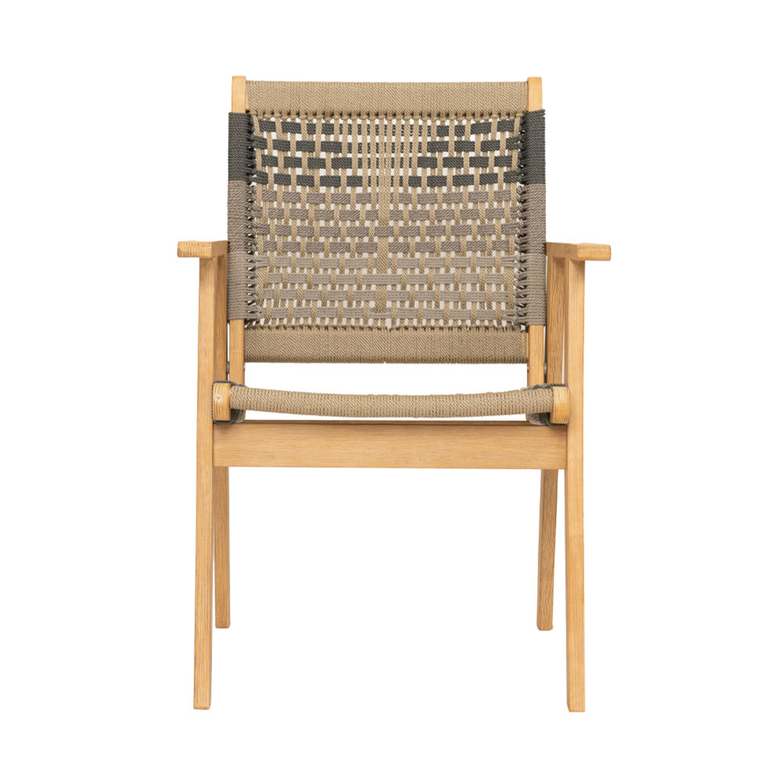 VEGA ARMCHAIR ROPE MULTICOLOR NATURAL 58x56xH87cm VN