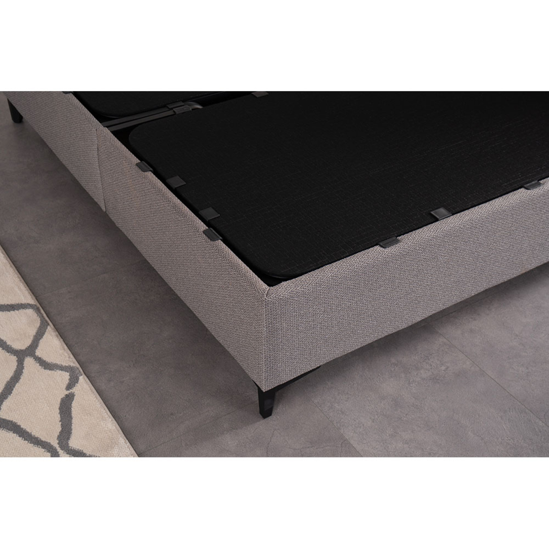 FRAME BED WITH STORAGE (FOR MATTRESS 160x200cm) ZAKAR LOOK GREZ 07-854 E1 TR