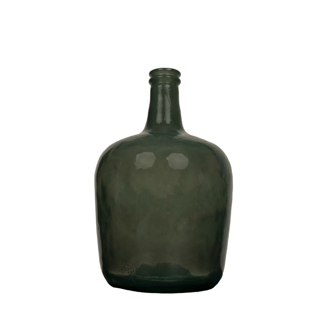 RIPE OLIVE BOTTLE RECYCLED GLASS OLIVE GREEN D24,5