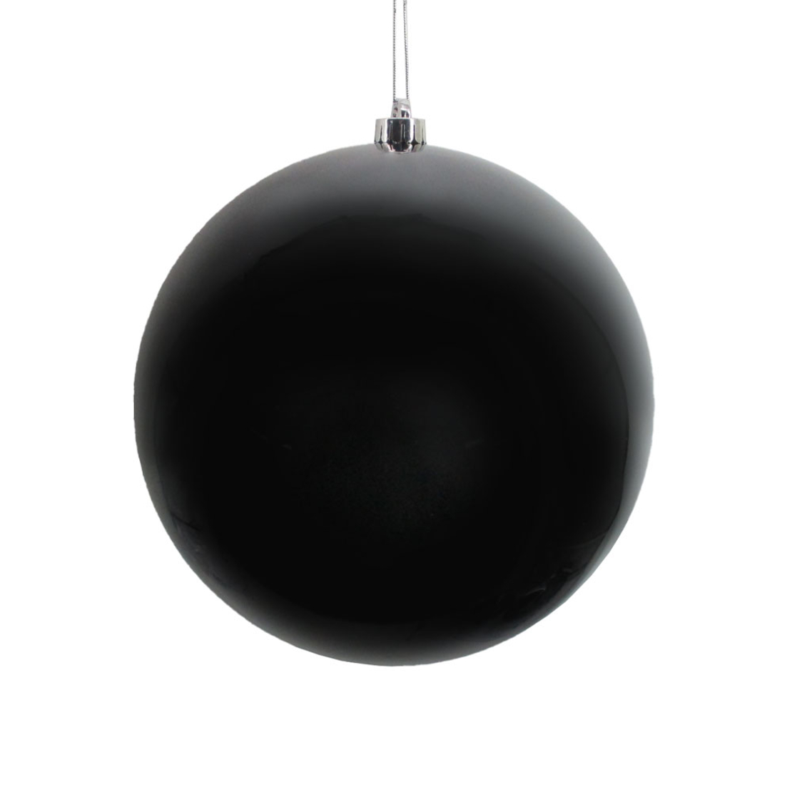 PERLA DARK CHRISTMAS BALL 25x25x25 PLASTIC BLACK