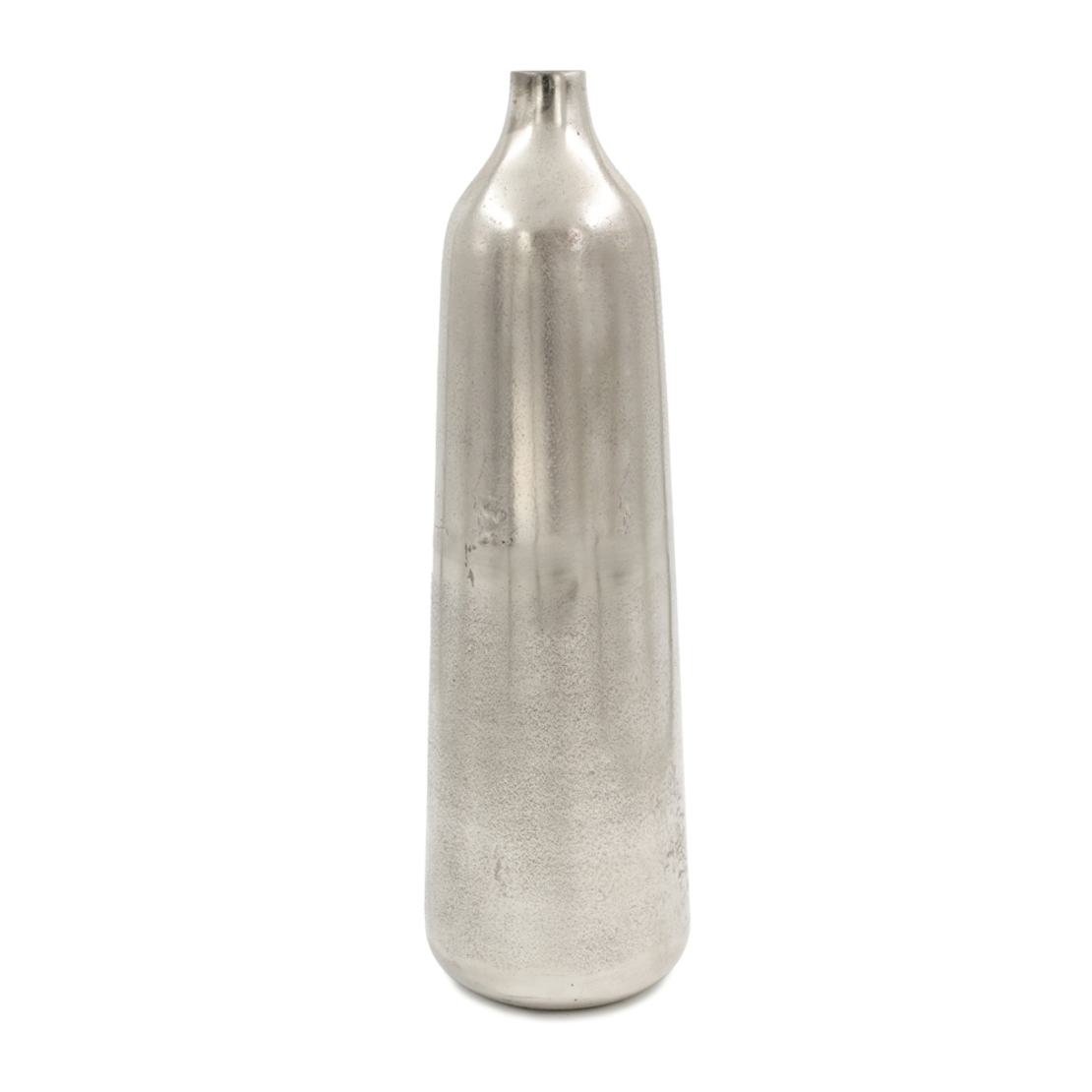 BOTTICELI BOTTLE ALUMINIUM SILVER D15xH49cm IN