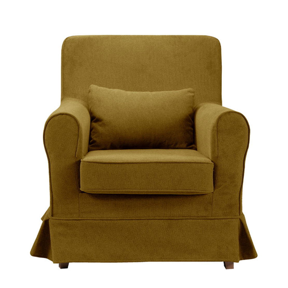 HAPPY ARMCHAIR EASY CLEAN FABRIC YELLOW E1 EU