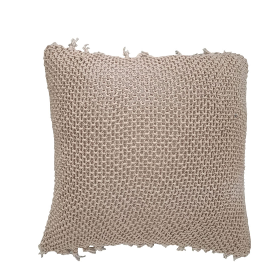 ARNAV DECOR CUSHION 45x45 FABRIC BEIGE POLYESTER