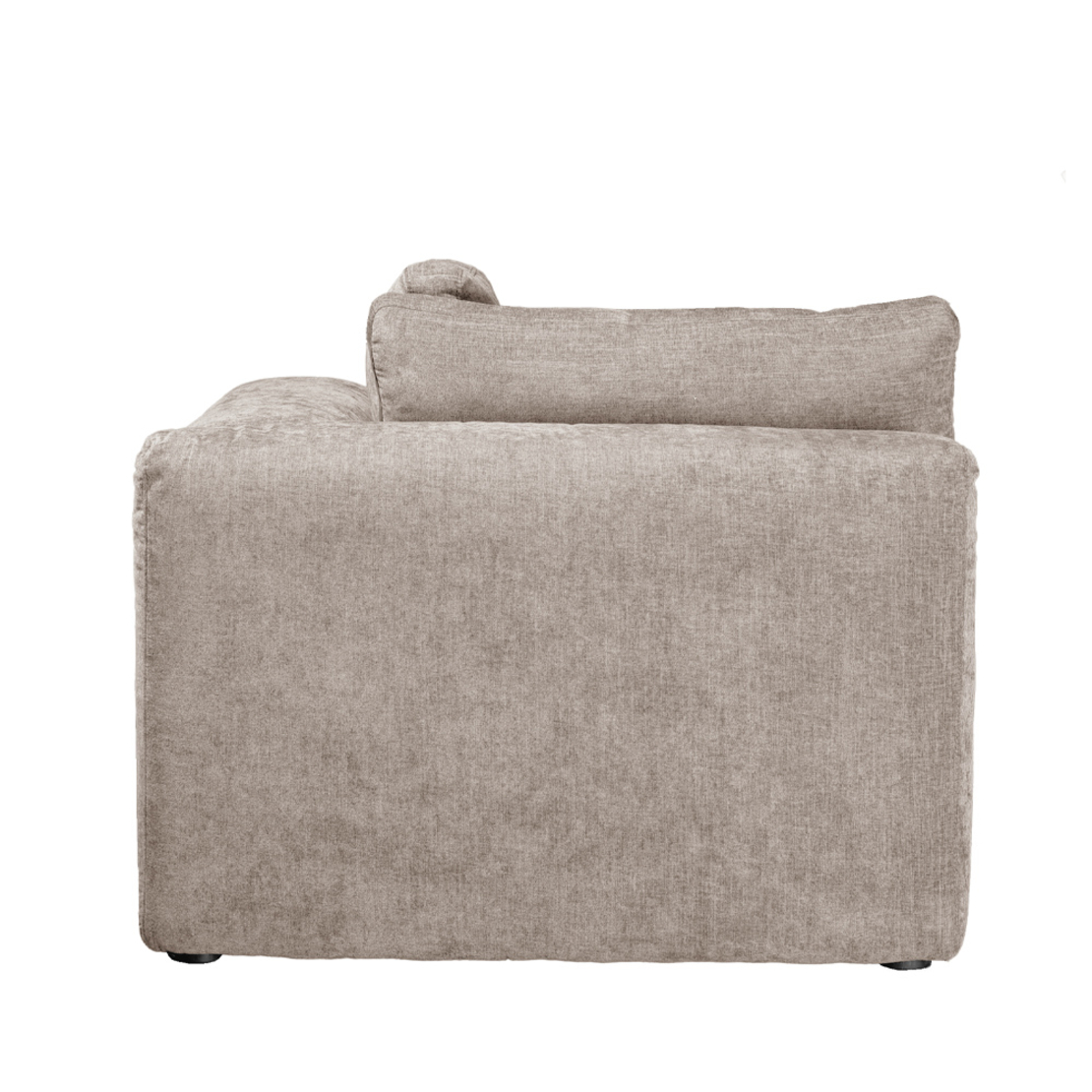 BOX ARMCHAIR WITH ARM REVERSABLE EASY CLEAN FABRIC BEIGE E1 EU