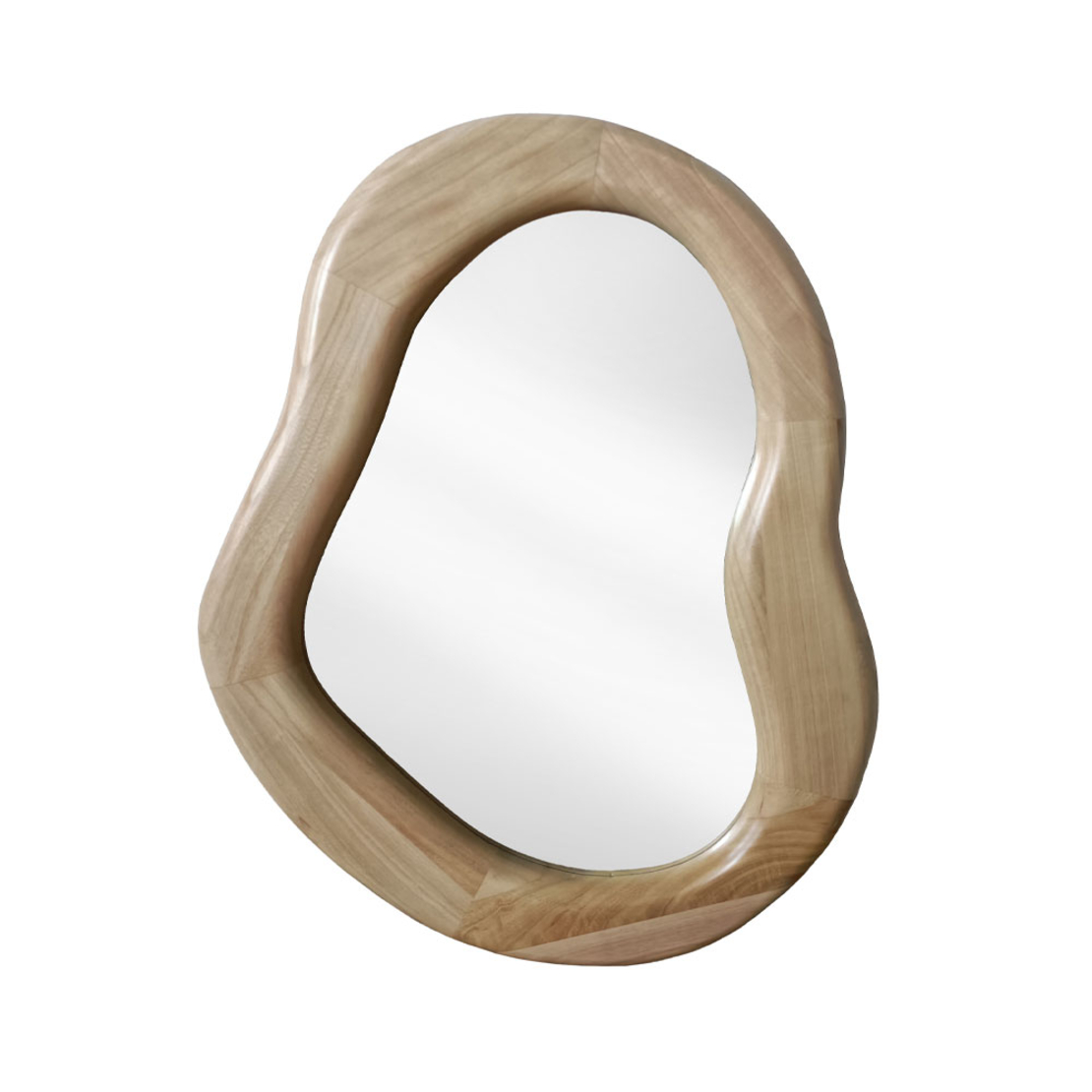 SPLATCH MIRROR WOOD NATURAL 60x75cm PRC