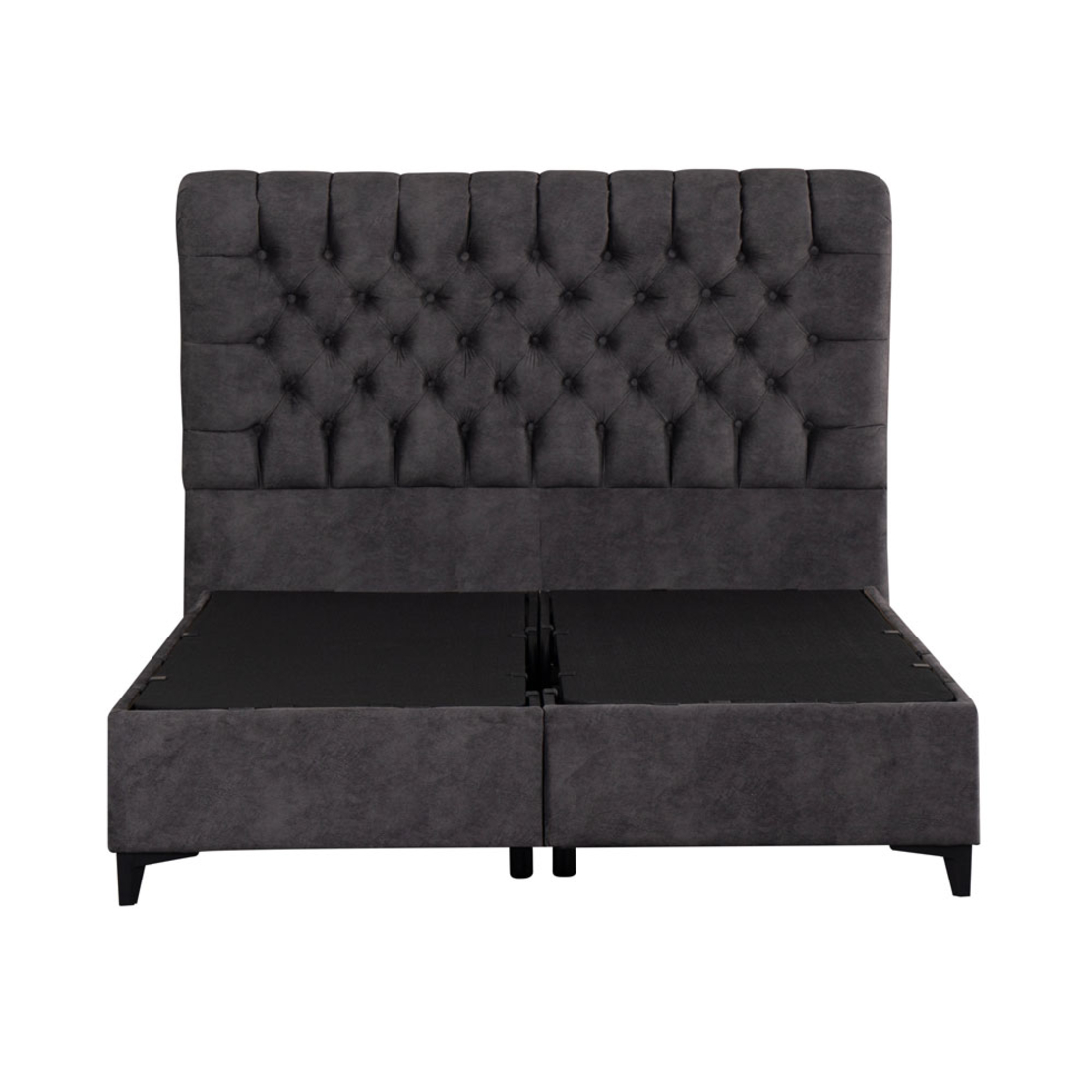CHESTER BED WITH STORAGE (FOR MATTRESS 160x200cm) CHENILLE GREY 26-936 E1 TR