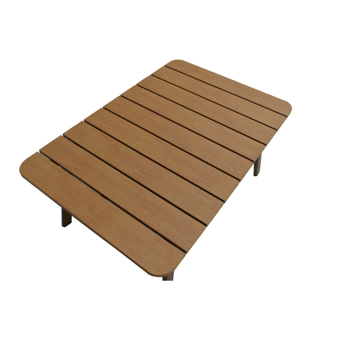 MADERA LOUNGE SET 1+2+1 ALUMINIUM NATURAL GREY PRC