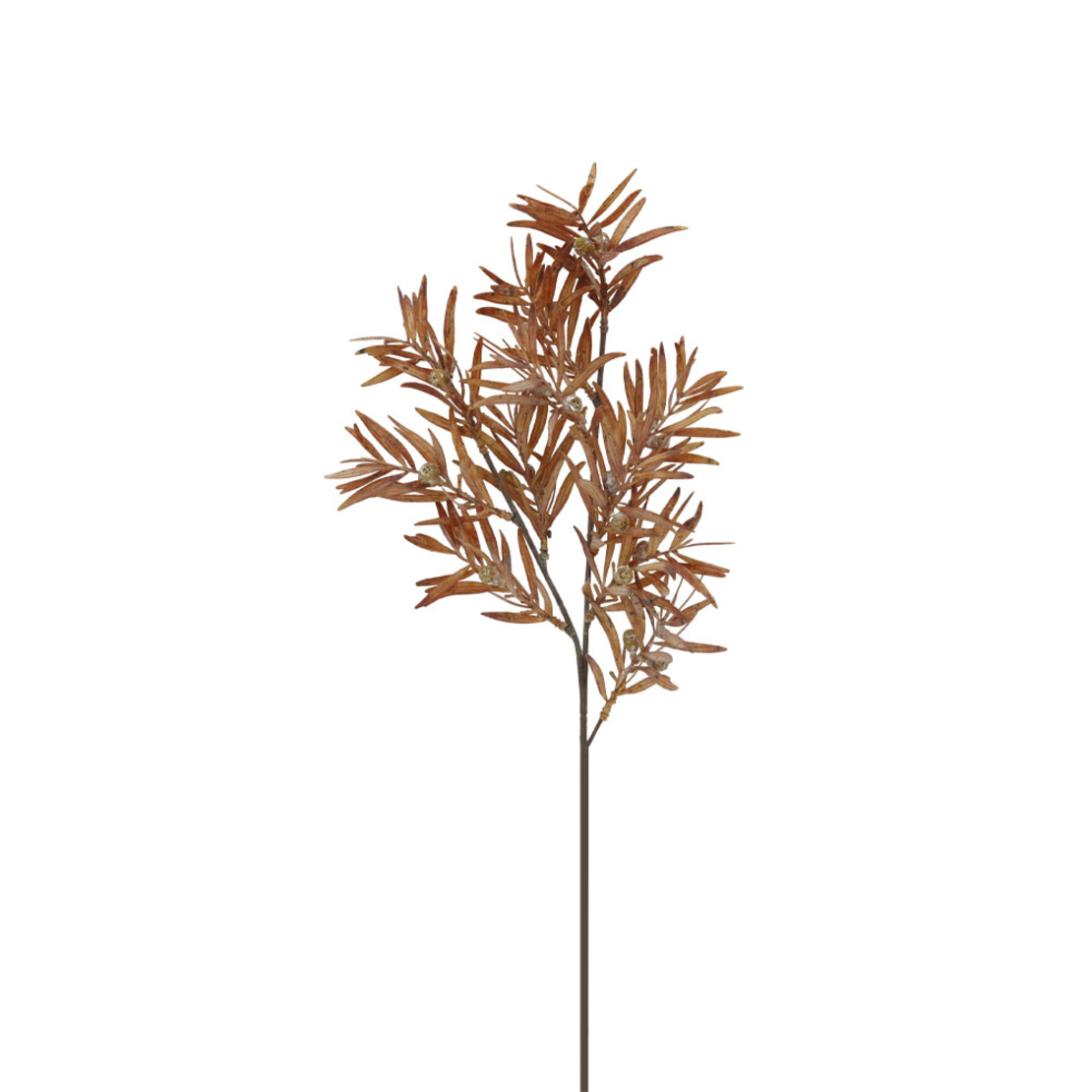 CYCADS ARTIFICIAL LEAF BEIGE BROWN H60cm PRC