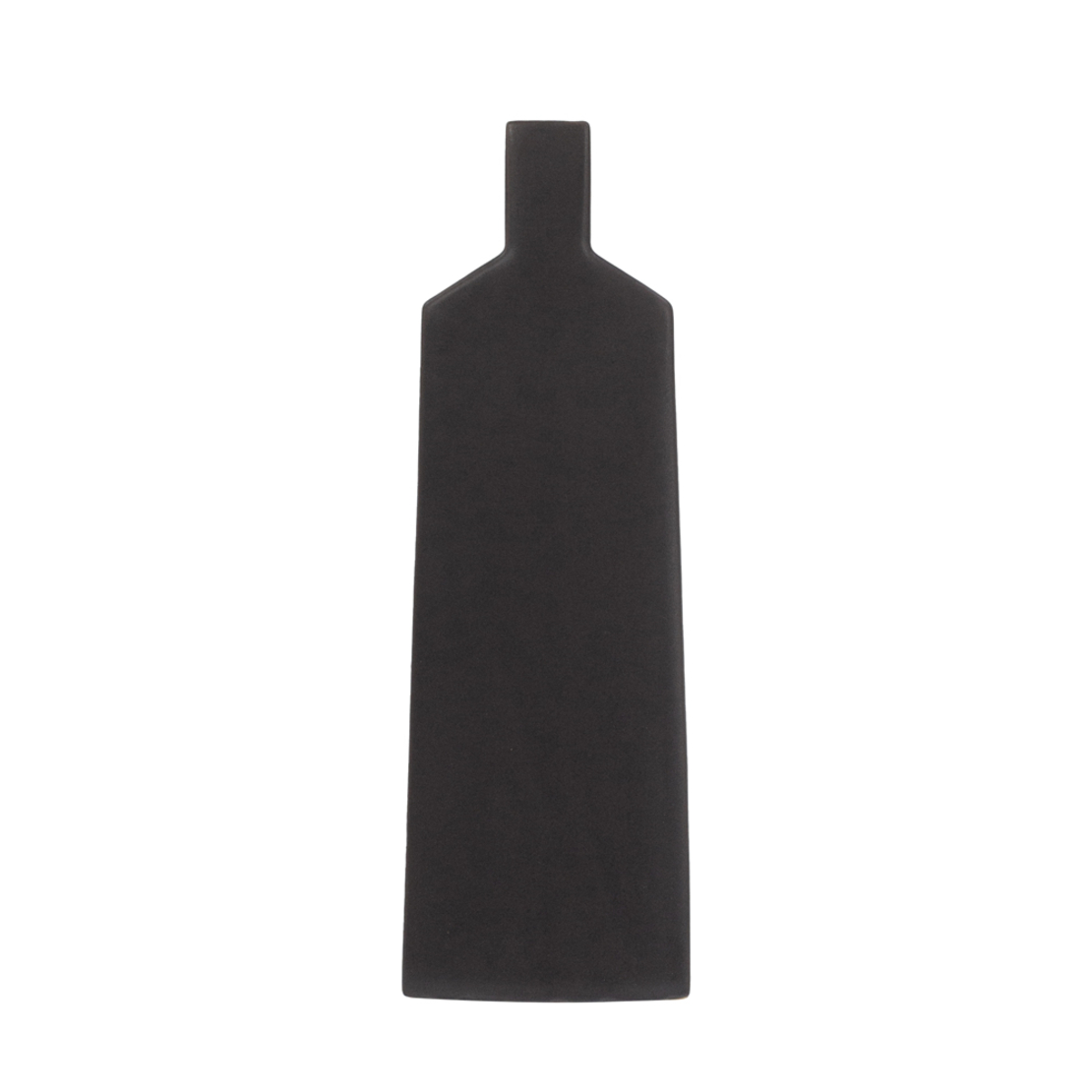 LUI VASE CERAMIC ANTRACITE MATTE 14,5x5xH35cm PRC