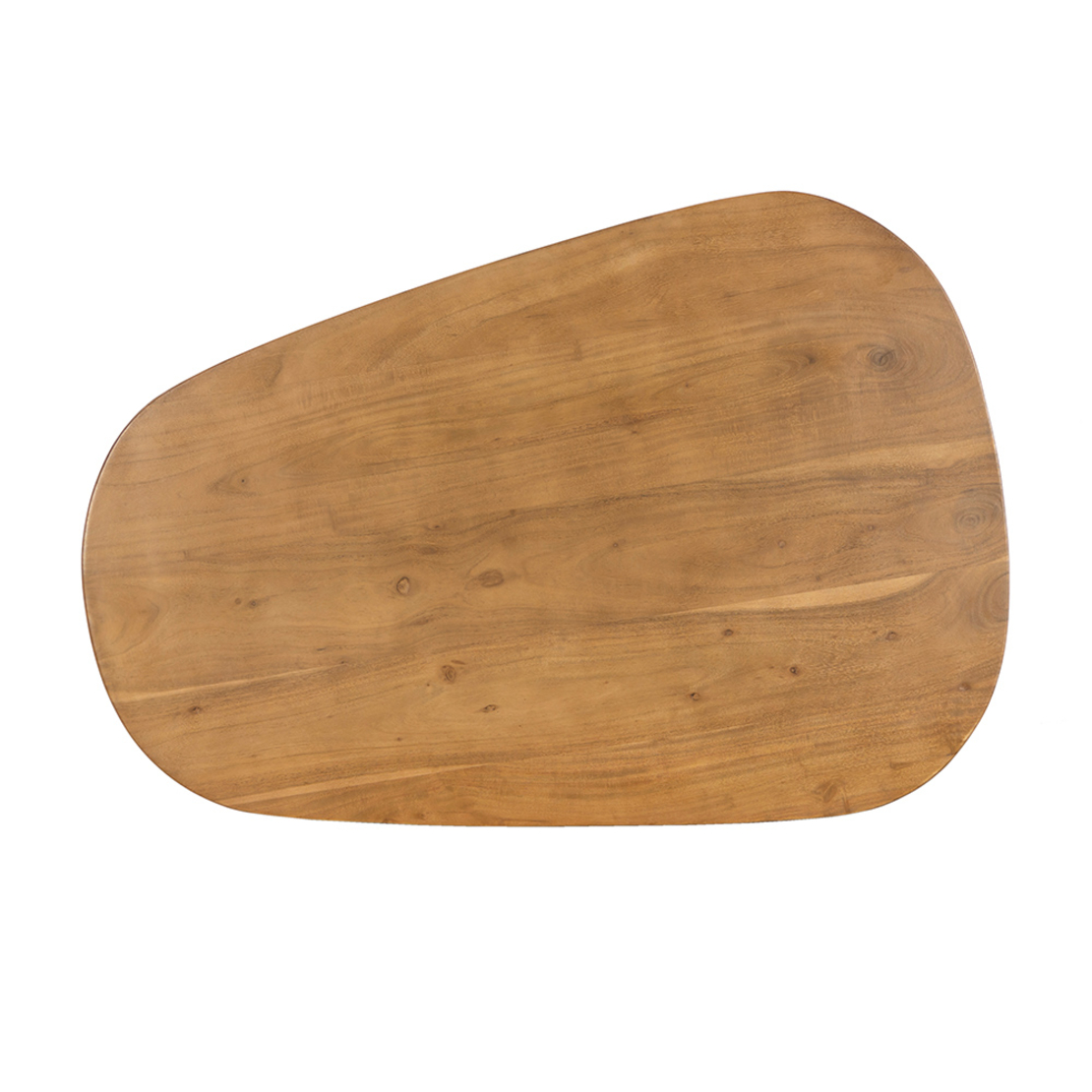 LEVEL COFFEE TABLE WOOD ACACIA WALNUT METAL BLACK 95x65xH48cm IN