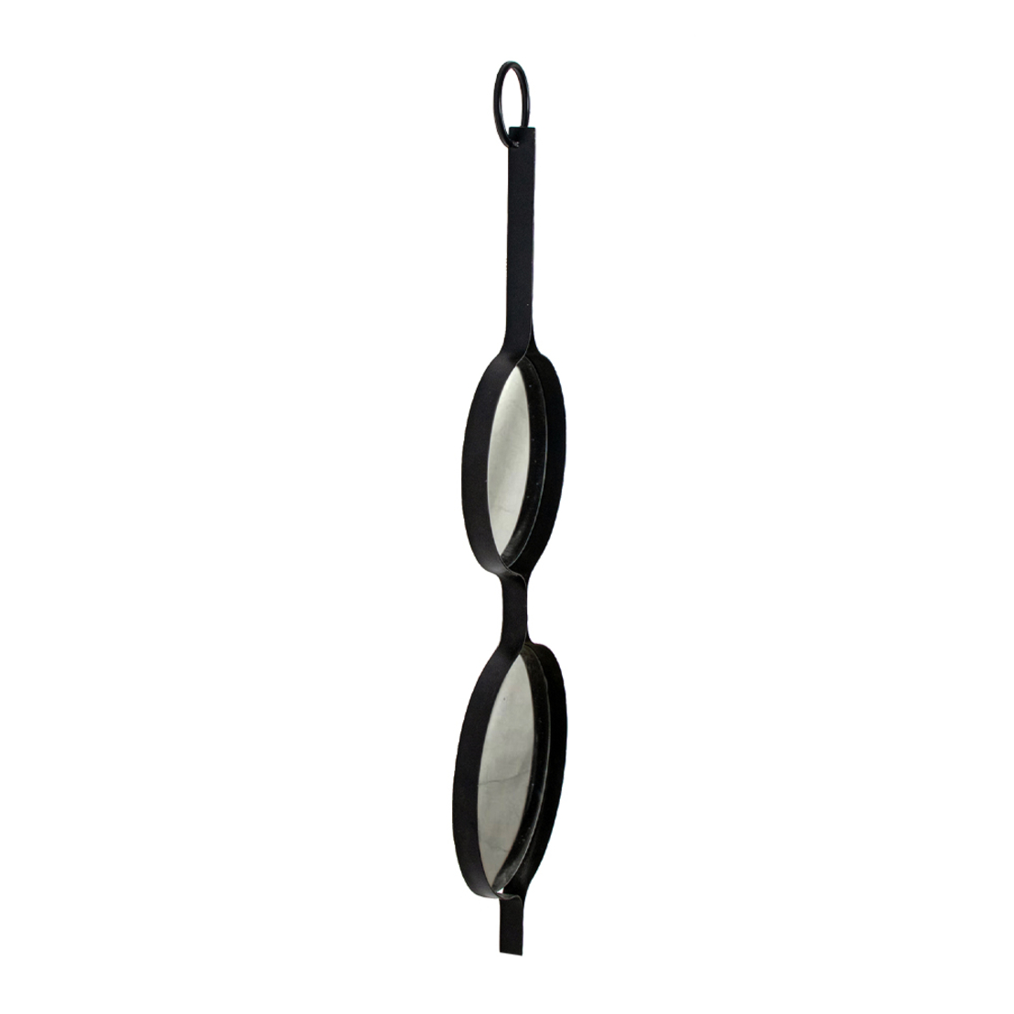 REDONDO MIRROR WALL METAL BLACK 31x1,5xH106cm PRC