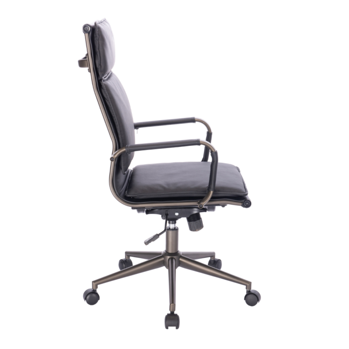 ELITE CHAIR DESK FABRIC BLACK GUNMETAL 54x64xH109,5cm PRC
