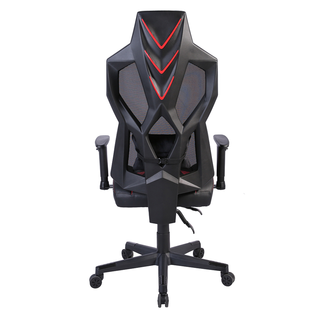 STORM GAMING CHAIR DESK FABRIC BLACK NYLON RED PP 50x73xH135cm PRC