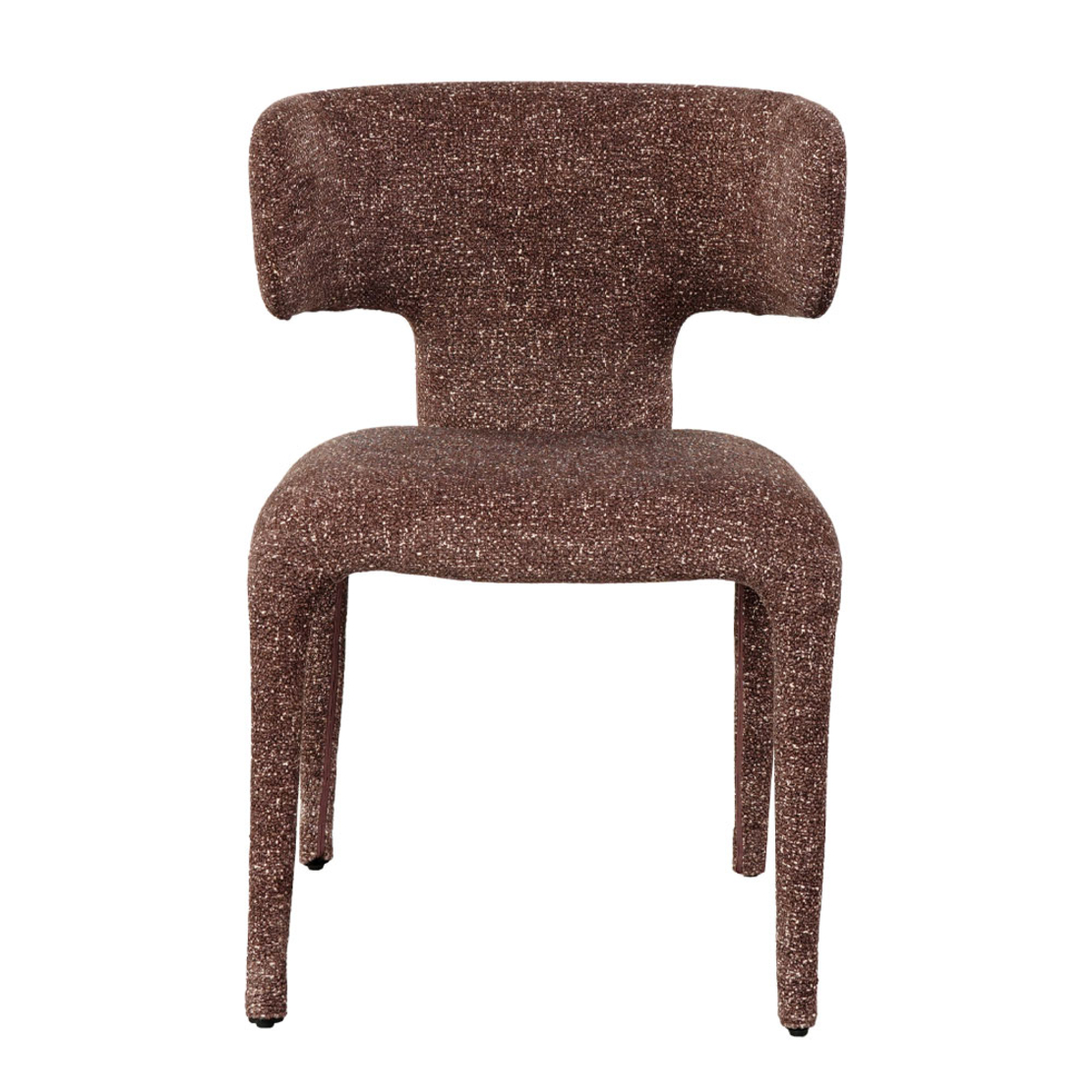 CAPO CHAIR FABRIC BROWN METAL E1 PRC