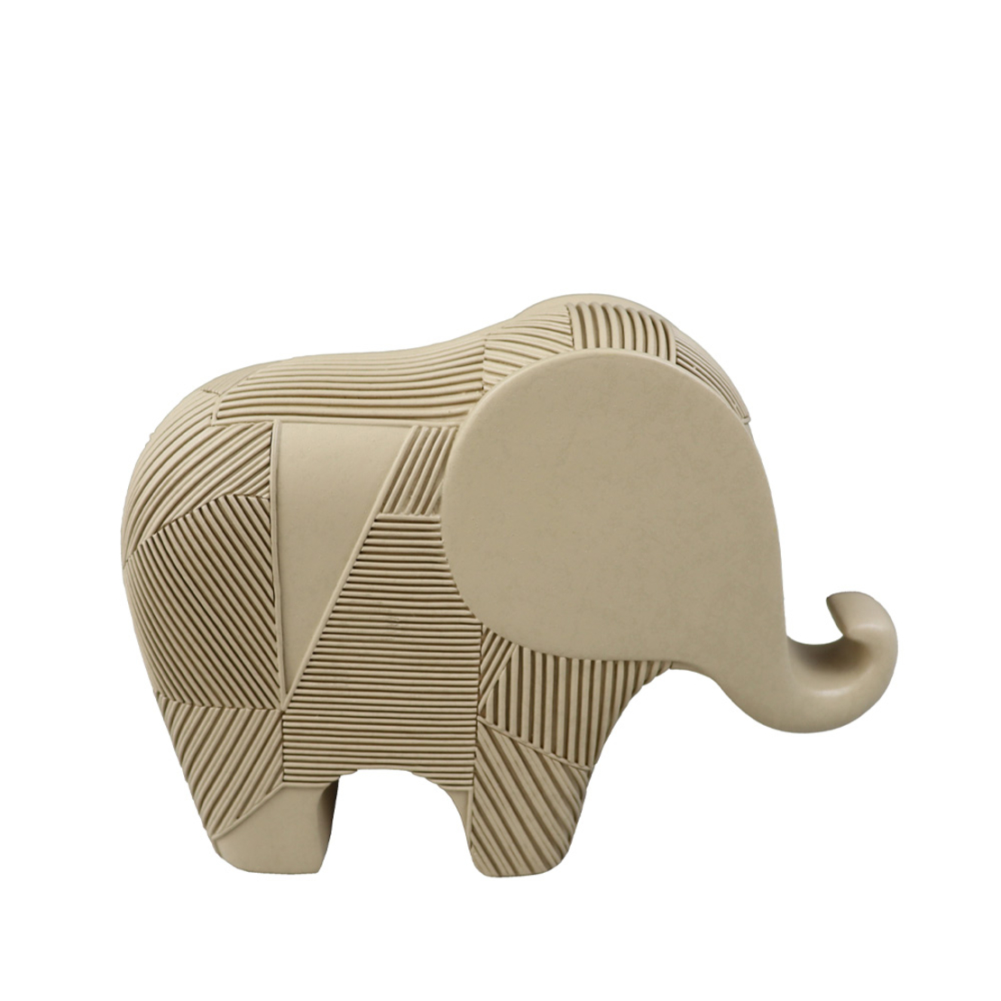 ALFIN DECO ELEPHANT POLYRESIN BEIGE 21x6,5xH15cm P